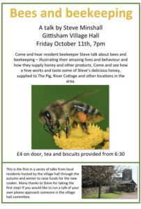 Bee talk poster
